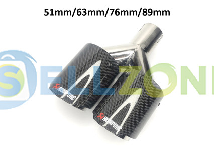 Acrapovic Carbon Διπλές Ακροφυσιές Εξατμισης - Ed41-Ed44